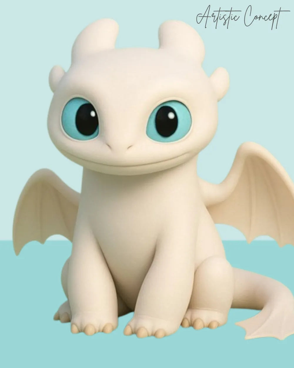 Toothless / Light Fury Statue – Farklı Boyut Seçenekleri