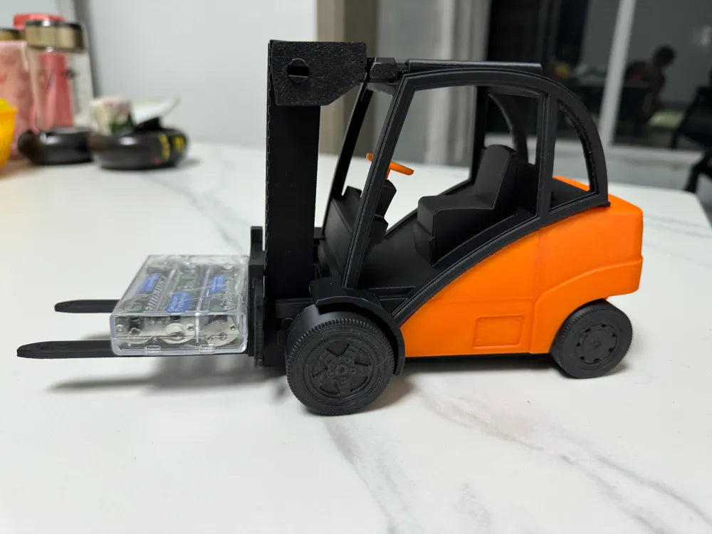Linde Forklift Model – Hareketli Forklift Modeli