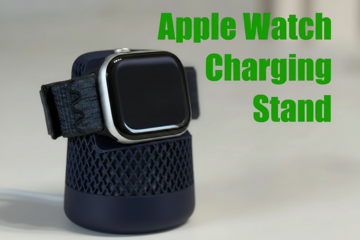 Apple Watch Charging Stand – HomePod Tasarımlı Şık ve Modern Şarj Standı