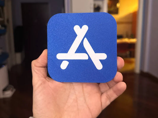 Apple App Store Logosu – Dekoratif Masaüstü ve Duvar Süsü