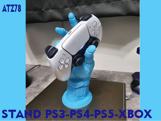 El Şeklinde Oyun Kumandası Standı – PS4, PS5 ve Xbox Uyumlu Universal Controller Holder