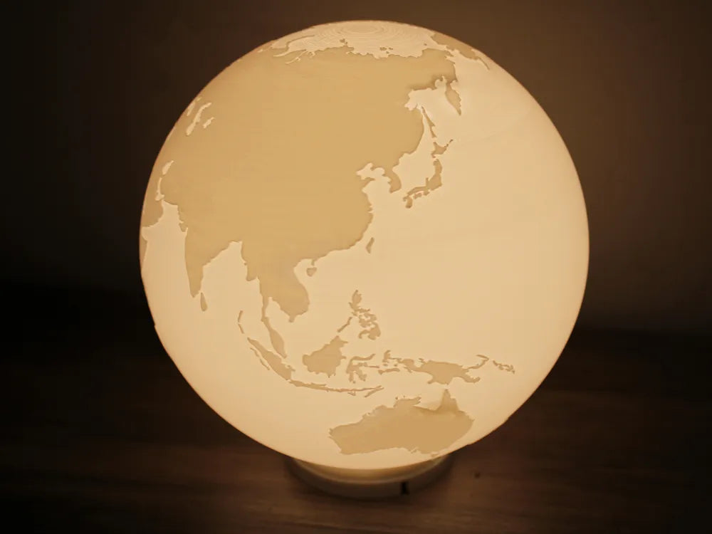 Earth Globe LED – Dekoratif Dünya Küresi LED Lamba