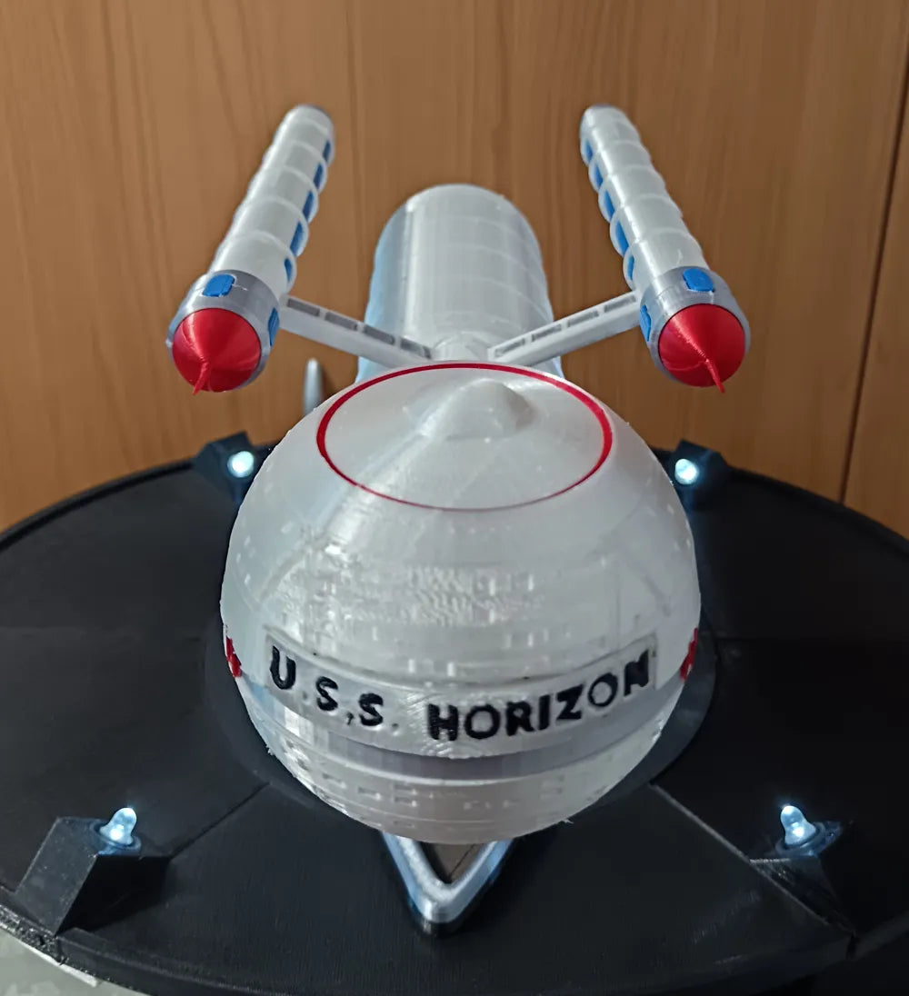 USS Horizon NCC-176 Daedalus Sınıfı Uzay Gemisi – 3D Baskı Koleksiyon Maketi