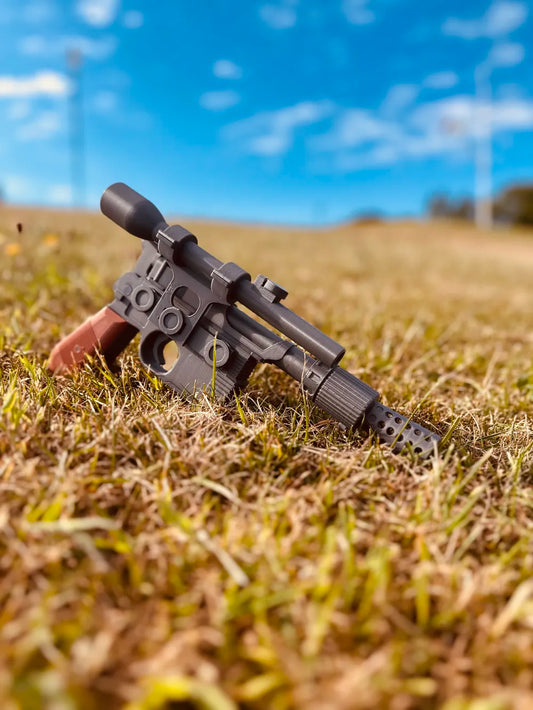 Han Solo DL-44 Blaster Replika | Star Wars Esintili Dekoratif 3D Baskı Prop Modeli