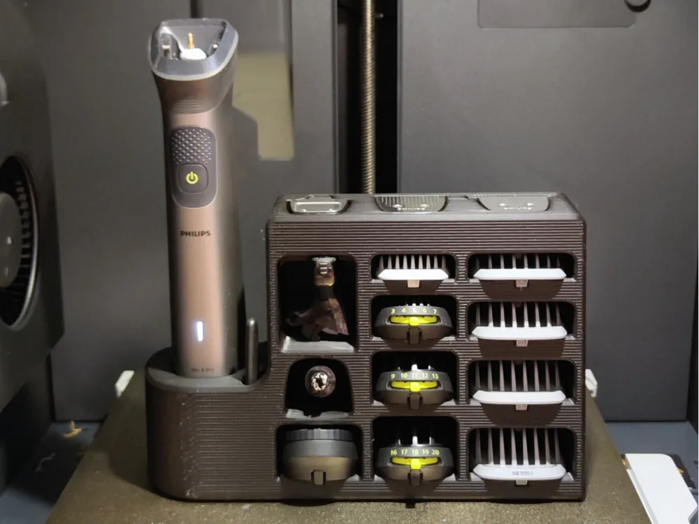 Philips Multigroom 7000 Serisi Şarj ve Aksesuar Standı | MG7950/15 Organizer