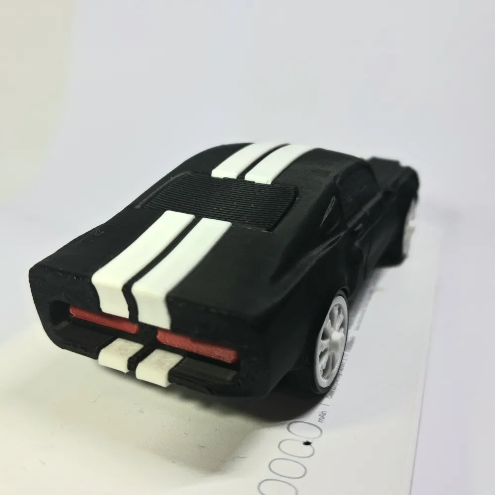 Büyük Boy Eleanor 3D Model Araba Kiti | 1:43 Ölçekli Klasik Spor Otomobil Maketi