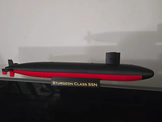 1:180 Ölçek Sturgeon Sınıfı Denizaltı Maketi – 3D Baskı Koleksiyon Modeli