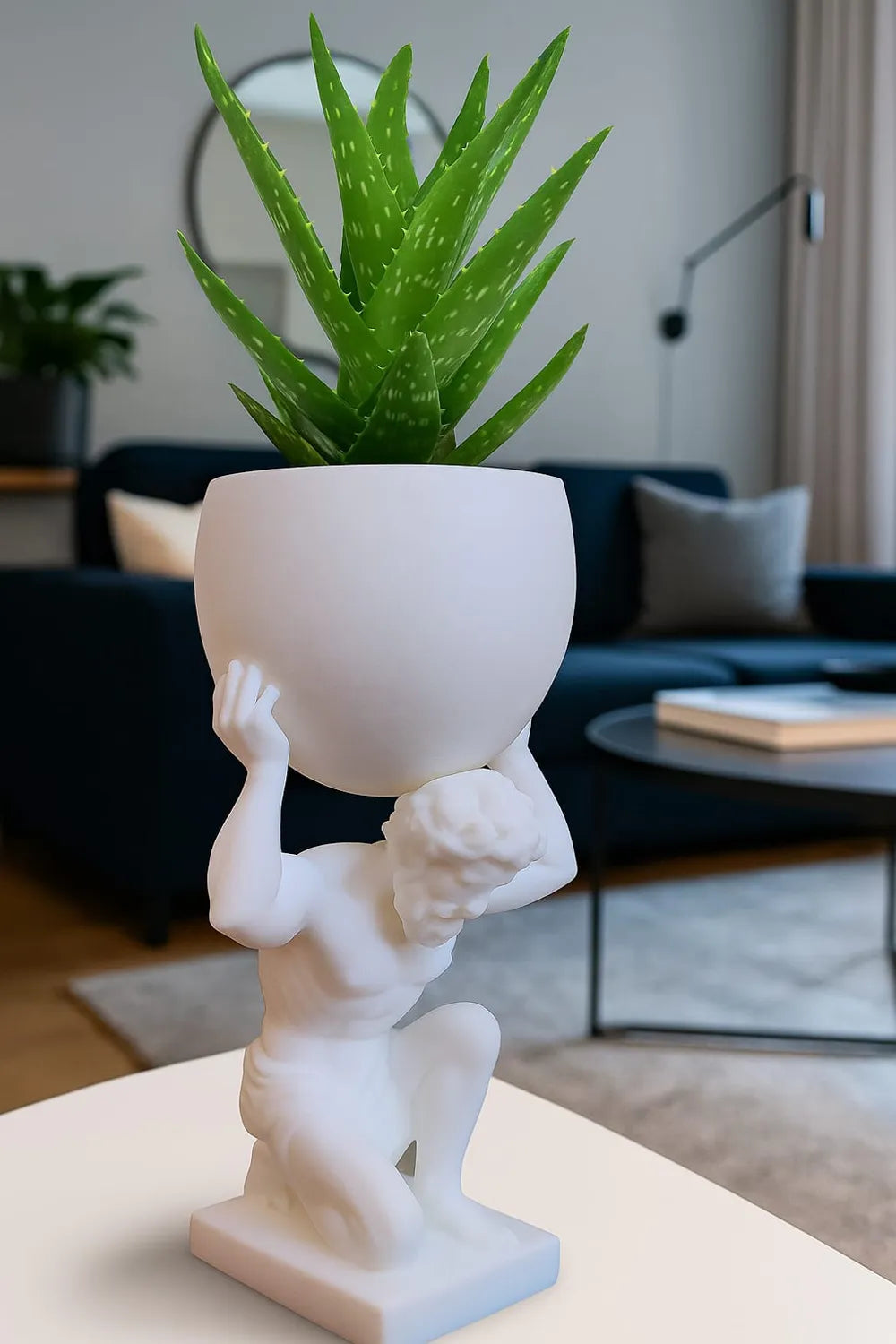 Klasik Sanat Esintili Dekoratif Vazo