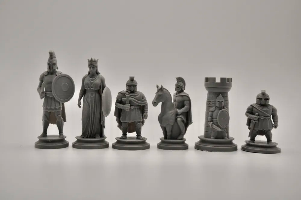 Spartan Satranç Takımı – 32 Parça Koleksiyonluk Satranç Seti