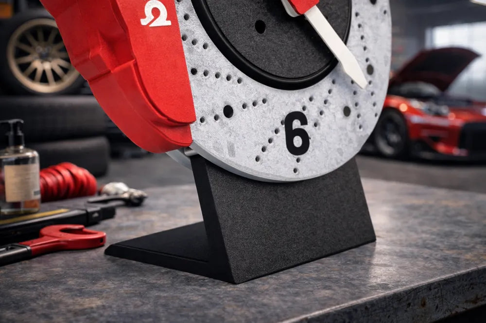 Disc Brake Clock – Disk Fren Tasarımlı Dekoratif Duvar Saati