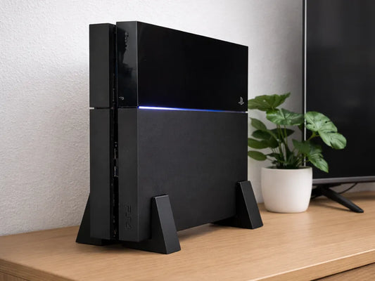 PS4 Dikey Stand – PlayStation 4 Original, Slim ve Pro Uyumlu Konsol Standı