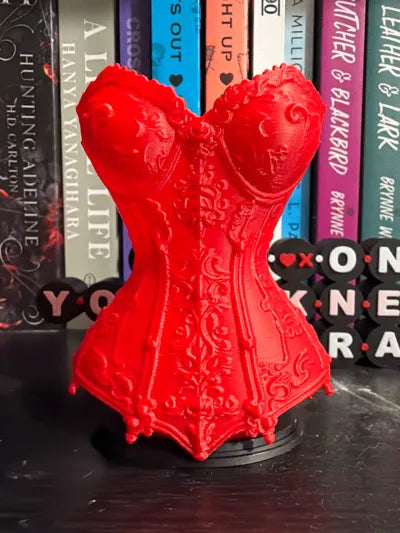 Venedik Gotik Korse Makyaj Organizeri – Dekoratif Masaüstü Düzenleyici