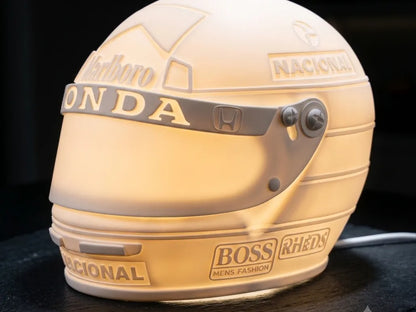 F1 Kask Temalı Dekoratif LED Lamba
