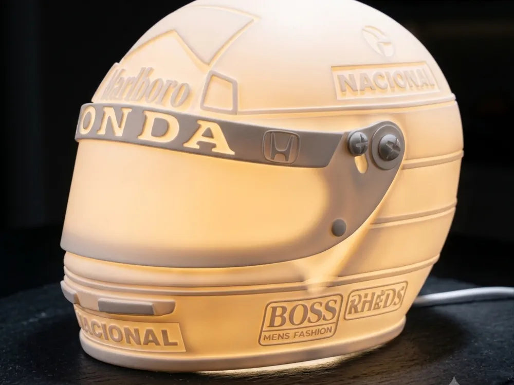 F1 Kask Temalı Dekoratif LED Lamba