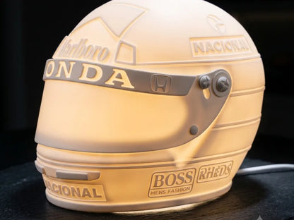 F1 Kask Temalı Dekoratif LED Lamba
