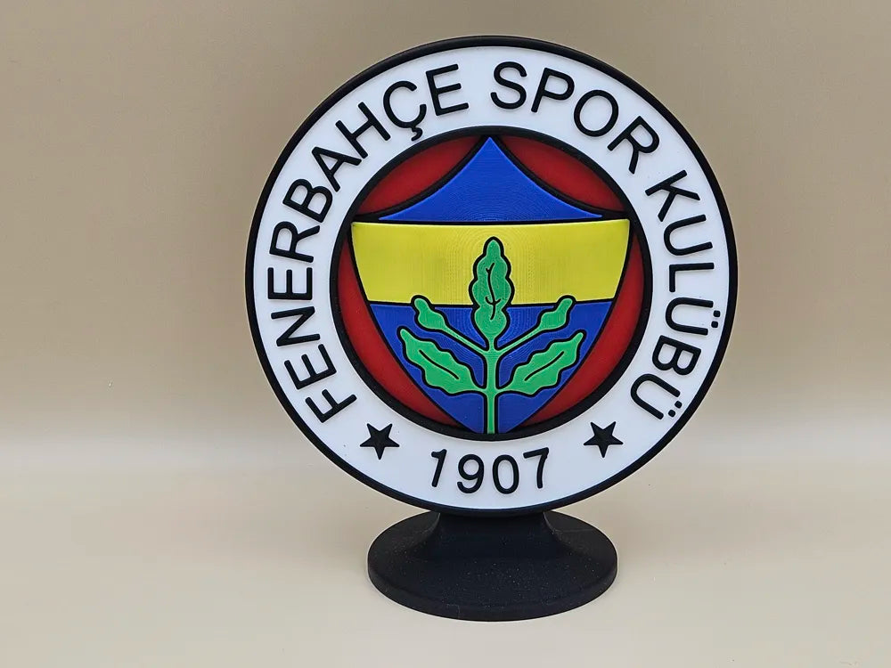 Fenerbahçe İstanbul Masaüstü Dekoru – 3D Baskı Taraftar Objesi