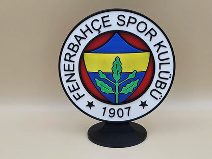 Fenerbahçe İstanbul Masaüstü Dekoru – 3D Baskı Taraftar Objesi