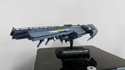 Helldivers 2 Super Destroyer with Stand Replica – Dekoratif Koleksiyon Modeli