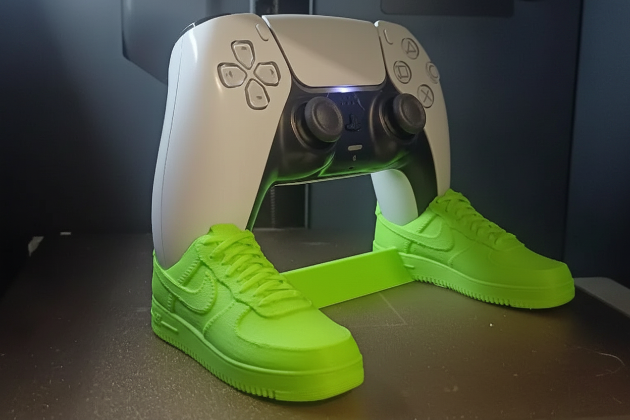 PS5 Controller Stand – Sneaker Edition | Spor Ayakkabı Tasarımlı PlayStation 5 Kumanda Standı