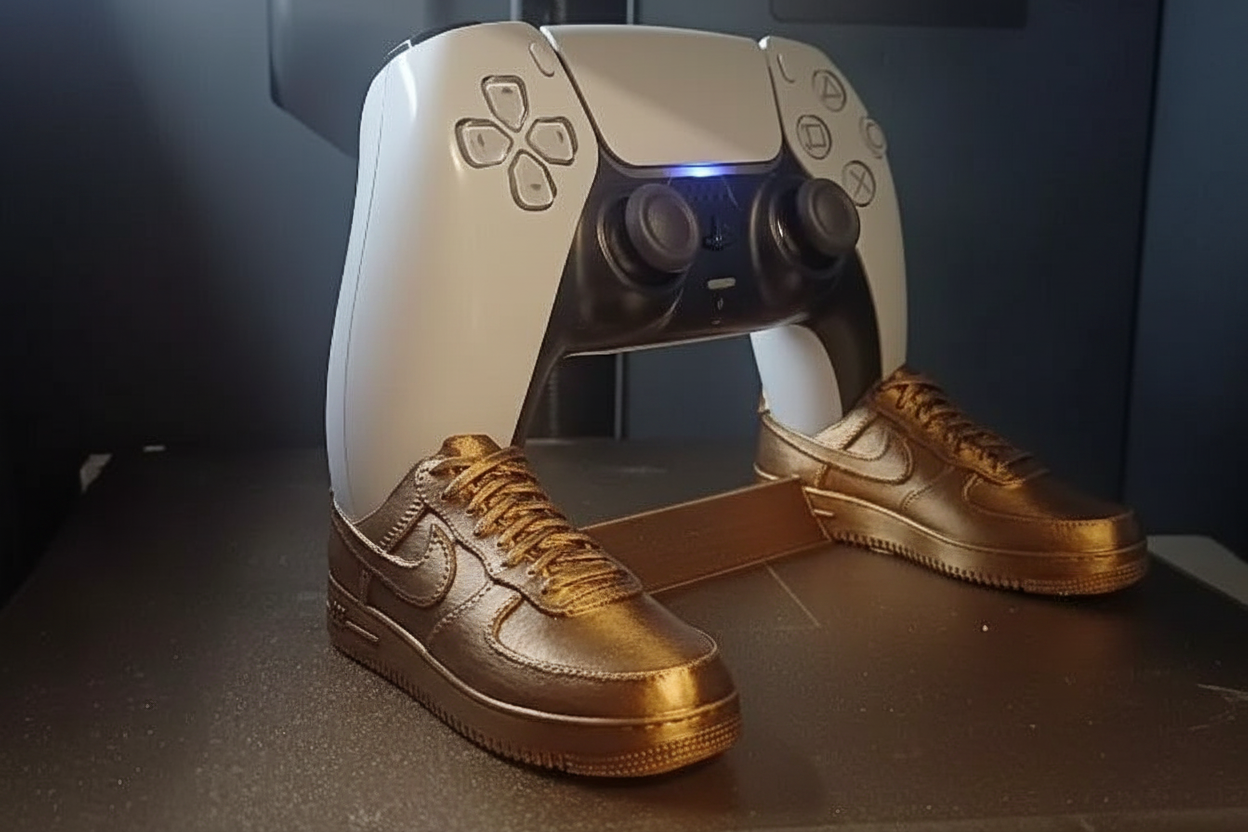 PS5 Controller Stand – Sneaker Edition | Spor Ayakkabı Tasarımlı PlayStation 5 Kumanda Standı
