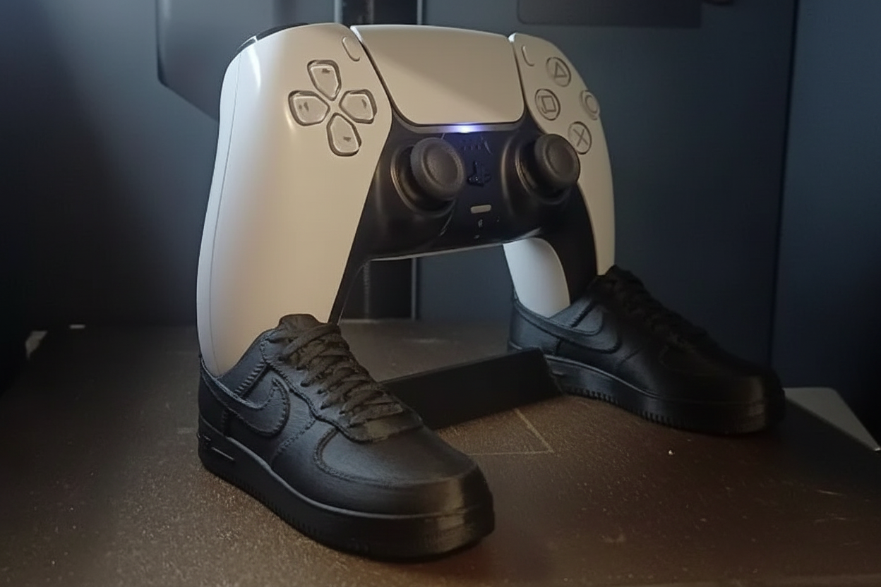 PS5 Controller Stand – Sneaker Edition | Spor Ayakkabı Tasarımlı PlayStation 5 Kumanda Standı