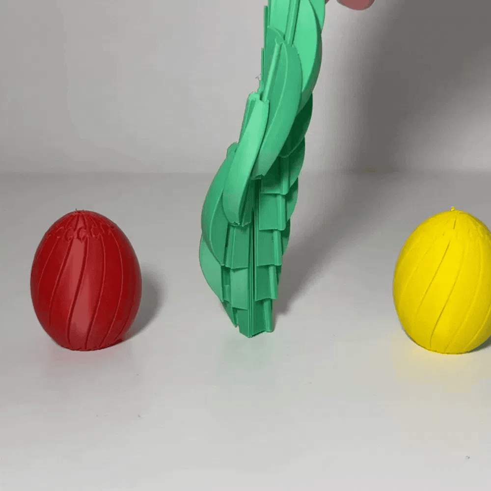 3D Baskı Gizli Mekanizmalı Fidget Yumurta | Hareketli Stres Giderici Masa Oyuncağı | EDC Fidget Oyuncak
