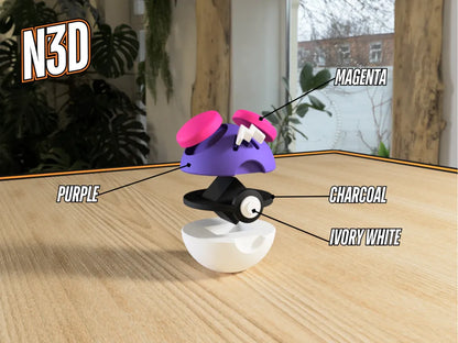 Master Ball – Çok Renkli Koleksiyonluk Poké Ball Figürü