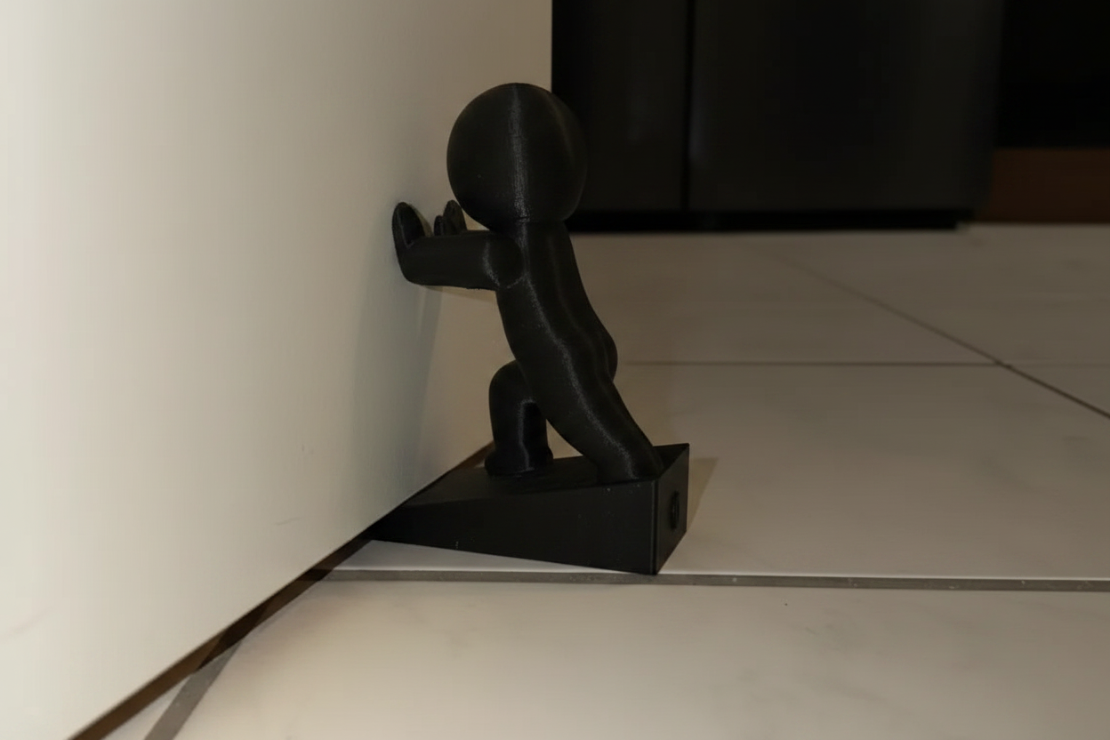 Küçük Adam Kapı Stoperi – Little Man Door Stopper | Eğlenceli ve Dekoratif Kapı Tutucu