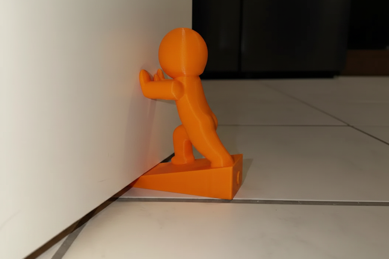 Küçük Adam Kapı Stoperi – Little Man Door Stopper | Eğlenceli ve Dekoratif Kapı Tutucu