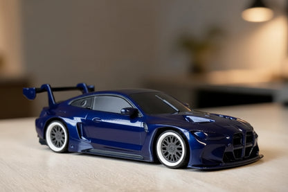 BMW M4 GT3 EVO DTM Yarış Aracı 3D Baskı Modeli – Koleksiyonluk Dekoratif Maket