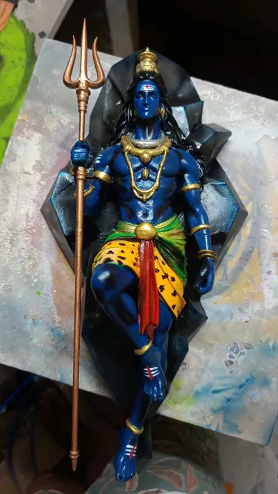 Mahadev (Lord Shiva) Wall Mount Sculpture – 20 cm