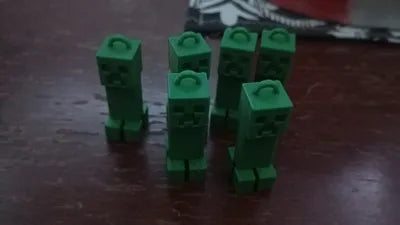 Minecraft Creeper Anahtarlık
