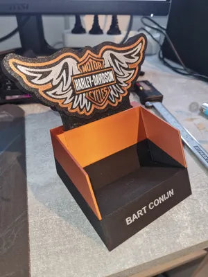 Harley Davidson LED Light Box – Harley Davidson LED Işıklı Dekoratif Kutu