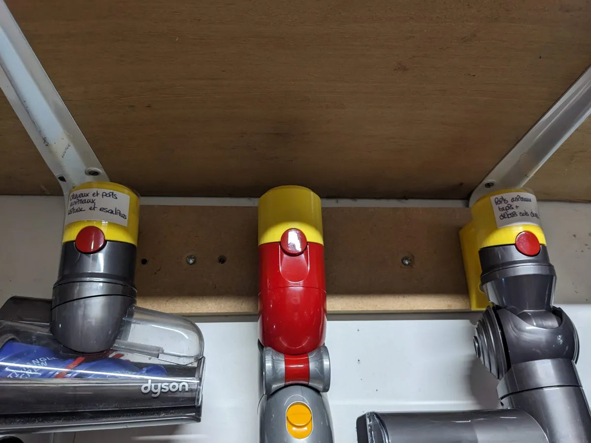 Dyson V12 Uyumlu Aksesuar ve Başlık Tutucu (Tool Holder)