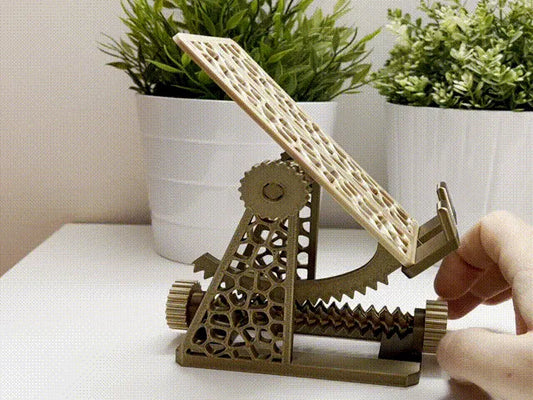 Ayarlanabilir Telefon Standı | Katlanabilir 3D Baskı Akıllı Telefon ve Tablet Standı