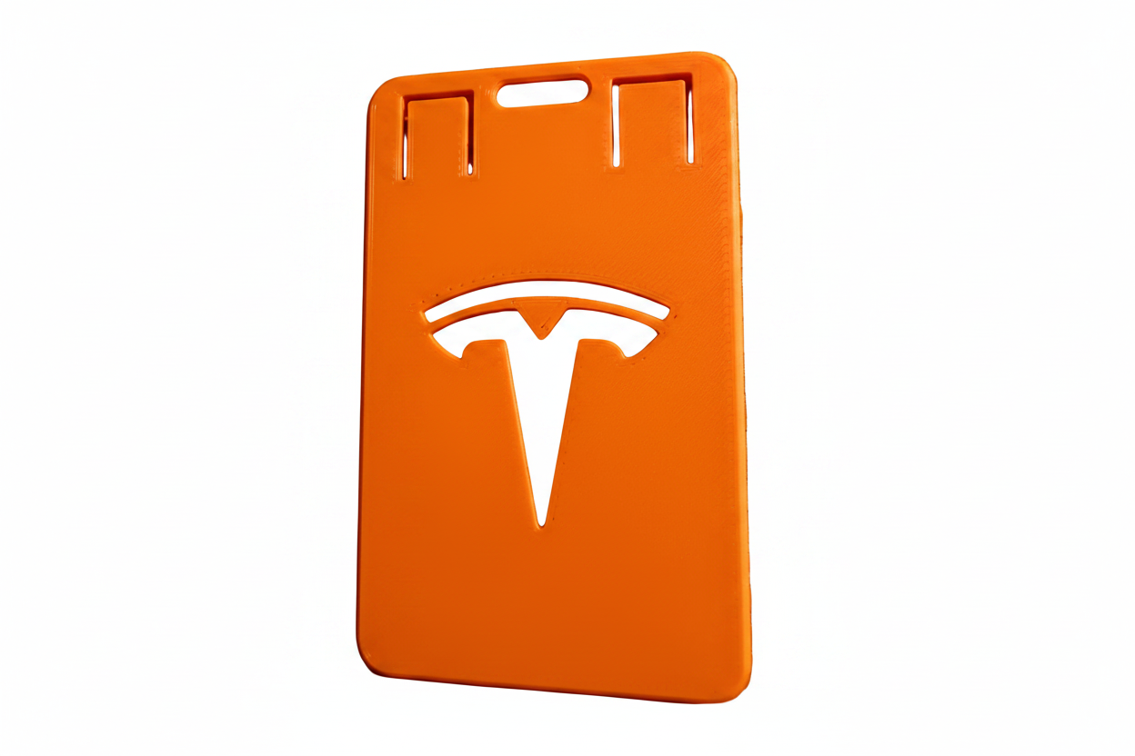 Tesla Kart Anahtar Rozeti – Tesla Key Card Koruyucu Kılıf