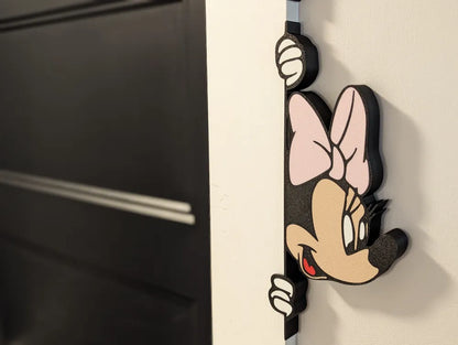 Mickey & Minnie Fare Yan Kapı Dekoru – Araç Yan Kapı Dekoratif Aksesuarı