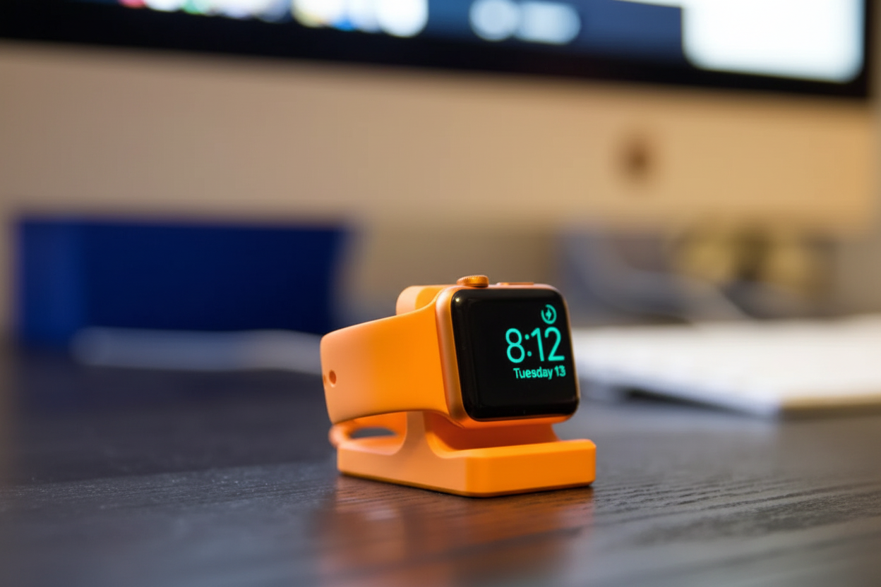 Apple Watch Charging Stand – Apple Watch Ultra ve Tüm Modellerle Uyumlu Şık Şarj Standı