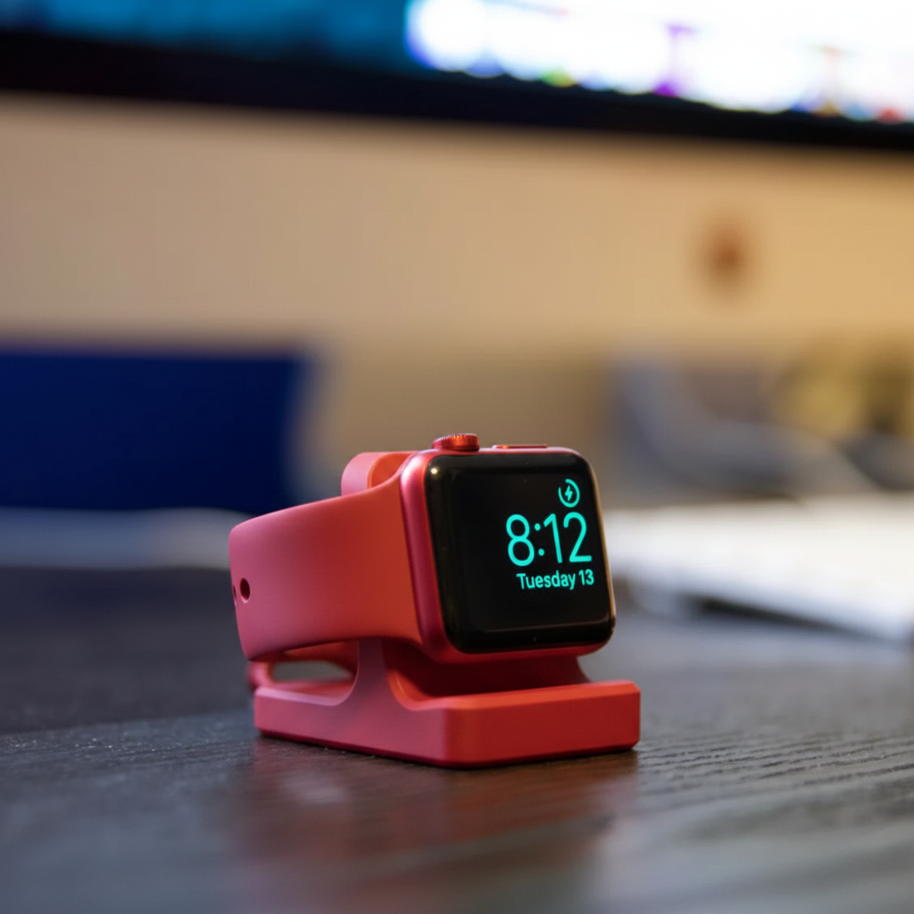 Apple Watch Charging Stand – Apple Watch Ultra ve Tüm Modellerle Uyumlu Şık Şarj Standı
