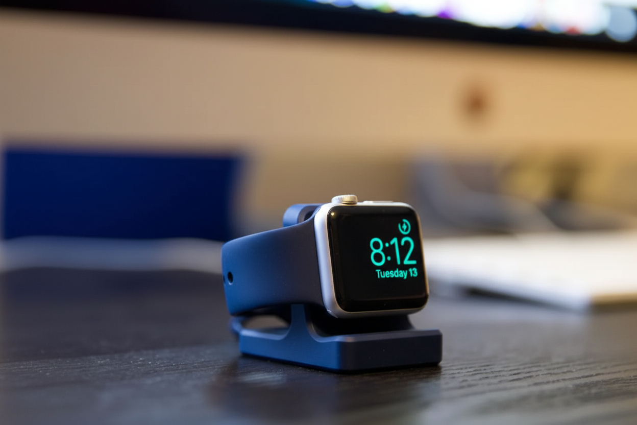 Apple Watch Charging Stand – Apple Watch Ultra ve Tüm Modellerle Uyumlu Şık Şarj Standı