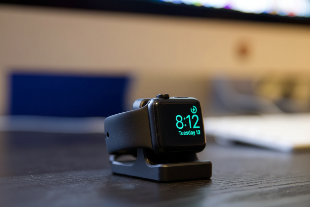 Apple Watch Charging Stand – Apple Watch Ultra ve Tüm Modellerle Uyumlu Şık Şarj Standı