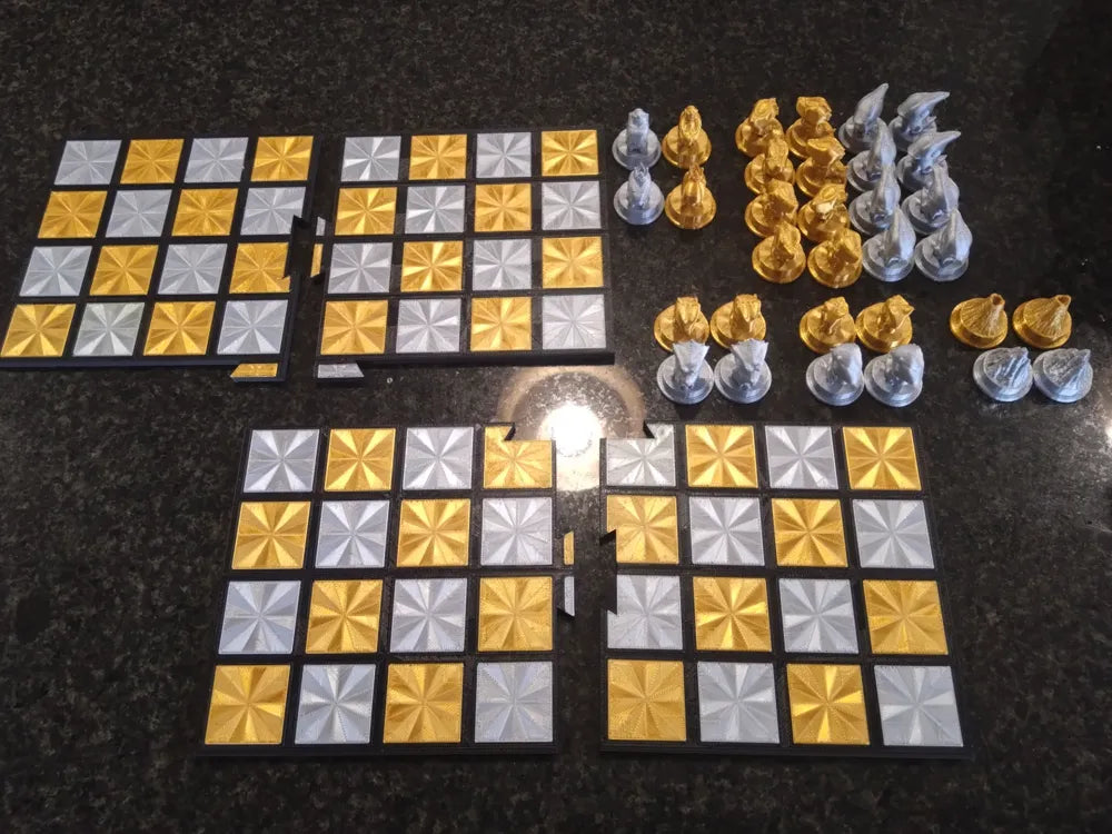 Dinozor Satranç Takımı – 32 Parça Tematik Satranç Seti ve 8x8 Oyun Tahtası