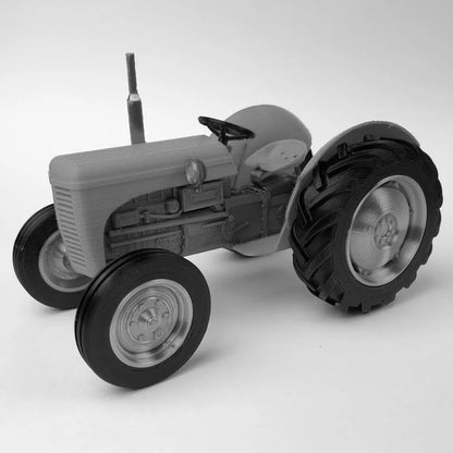 Büyük Boy Ferguson TE20 Traktör Model Kiti | 1:18 Ölçekli 3D Baskı Klasik Traktör Maketi
