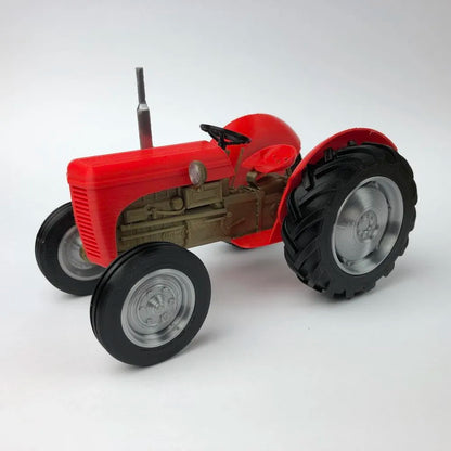 Büyük Boy Ferguson TE20 Traktör Model Kiti | 1:18 Ölçekli 3D Baskı Klasik Traktör Maketi