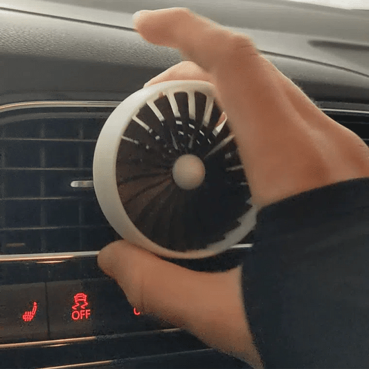 Turbofan Araç İçi Kokulu Difüzör - Mini Jet Motoru Havalandırma Aparatı