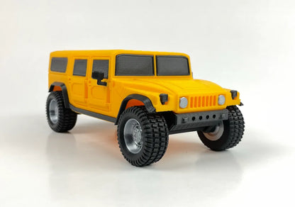 Büyük Boy Hummer H1 (Humvee) Model Kiti | 1:24 Ölçekli 3D Baskı Arazi Aracı Maketi
