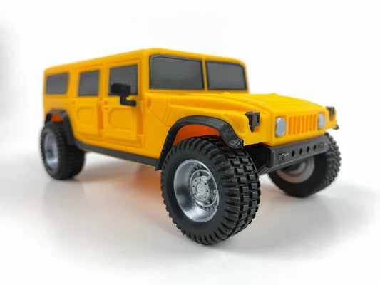 Büyük Boy Hummer H1 (Humvee) Model Kiti | 1:24 Ölçekli 3D Baskı Arazi Aracı Maketi