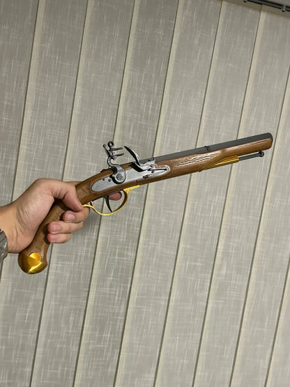Flintlock Tabanca Dekoratif Maketi | Tarihi 3D Baskı Koleksiyon Modeli