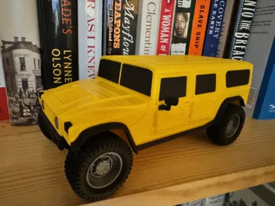 Büyük Boy Hummer H1 (Humvee) Model Kiti | 1:24 Ölçekli 3D Baskı Arazi Aracı Maketi