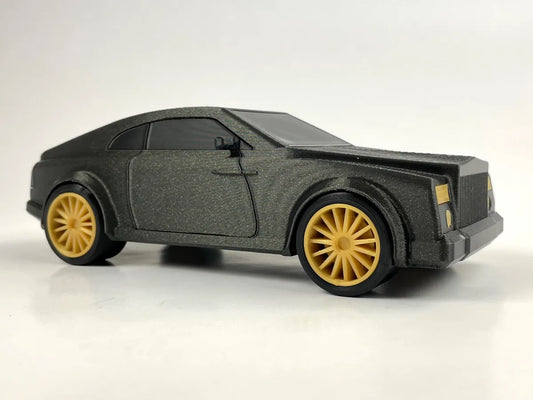Büyük Boy Rolls Royce Model Kiti | 1:24 Ölçekli 3D Baskı Lüks Otomobil Maketi